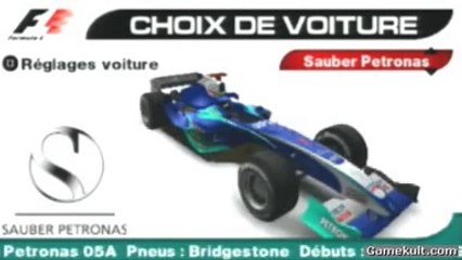 F1 Grand Prix - Les écuries et leurs voitures