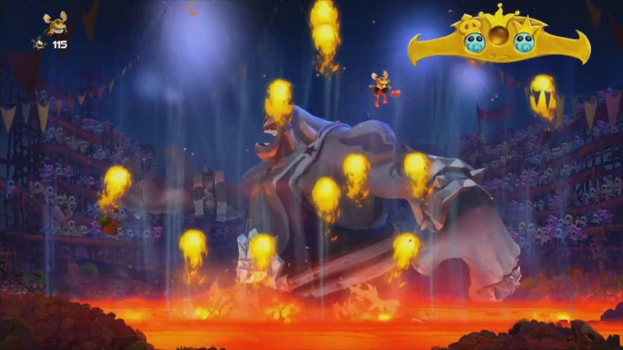 Rayman Legends - Monde 3/8 - 3