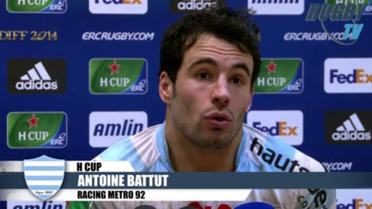 RugbyTV - Après Racing-Scarlets. H Cup 2014