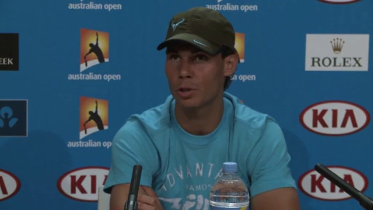 TENIS: Abierto de Australia: Nadal: "El cuadro es bastante complicado"