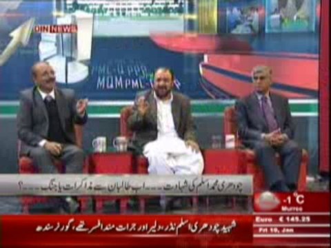 Beyond Headlines (Chaudhry Muhammad Aslam Ki Shahadat ... Ab Talbaan Se Muzkraat Ya Jang ???) 10 January 2014 Part-2