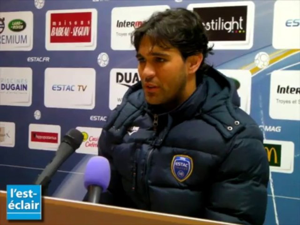 La réaction de Marcos après le match Estac-Clermont