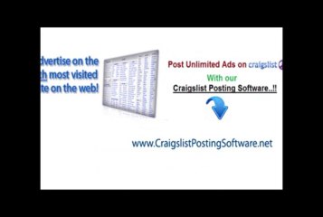 Looking for new Craigslist posting software version