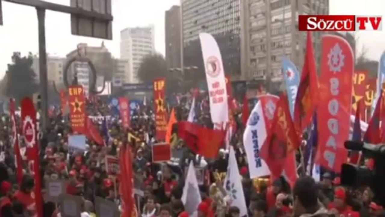 Ankara'da yolsuzluk eylemi