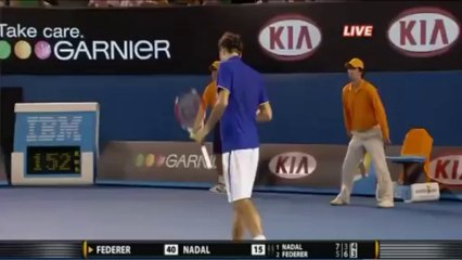 Roger Federer vs Rafael Nadal Australian Open 2009 Final