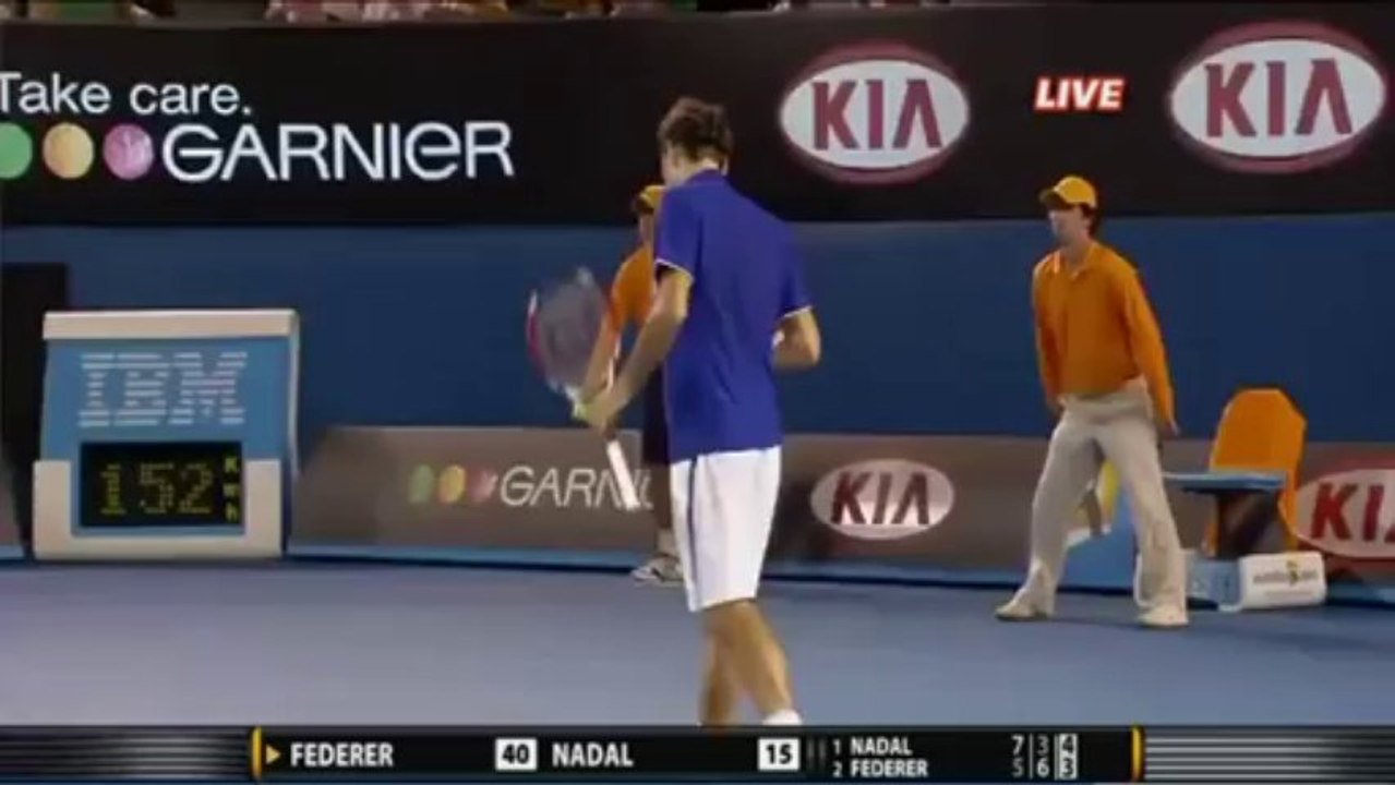 Roger Federer vs Rafael Nadal Australian Open 2009 Final