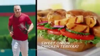 TV Commercial   Subway   Sweet Onion Chicken Teriyaki   Fly Ball   Featuring Mike Trout   Eat Fresh_clip4