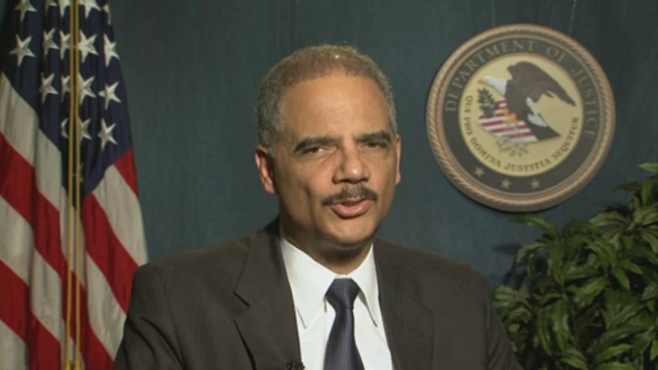 Eric Holder sur les mariages de couples homosexuels dans l'Utah