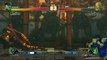 Street Fighter IV - Dhalsim se brûle contre le Bison
