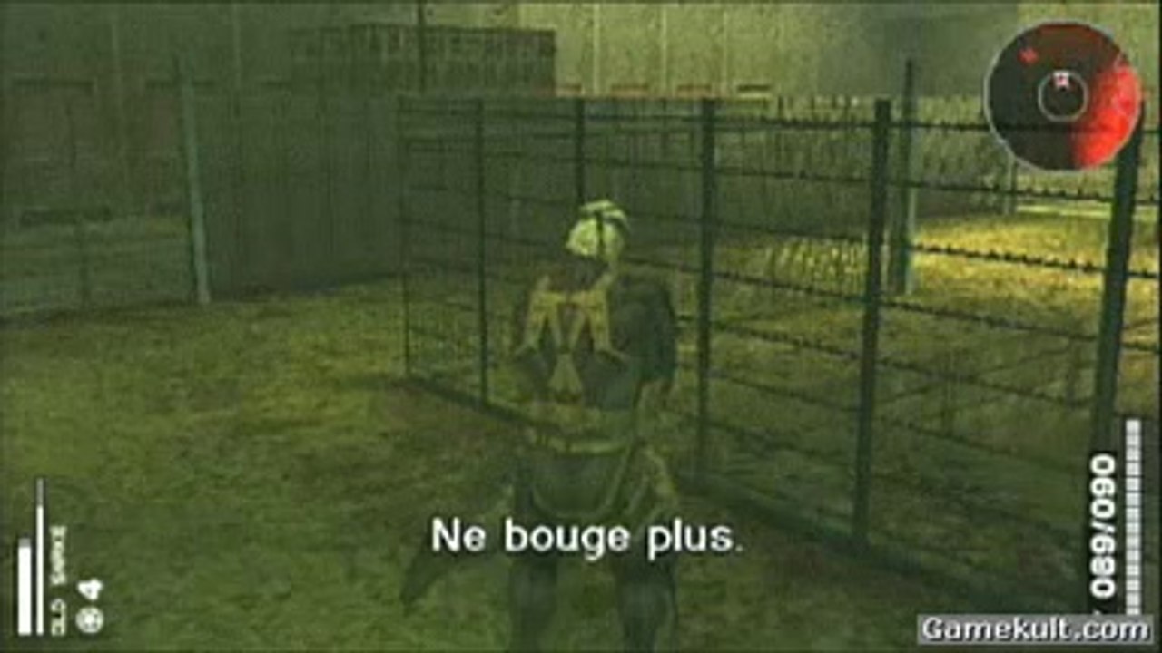 Metal Gear Solid : Portable Ops + - C'est pas à un vieux singe...