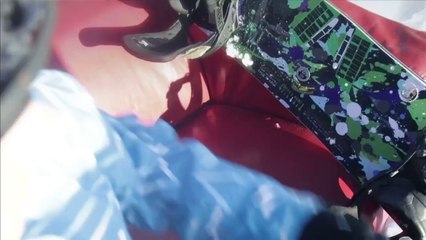 SSX - Mathieu Crépel en haut du Mont-Blanc