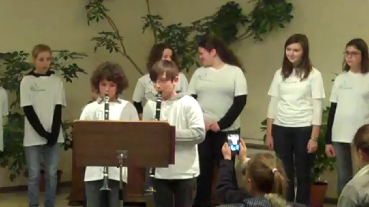 Polysons - Antony et Antoine à la clarinette