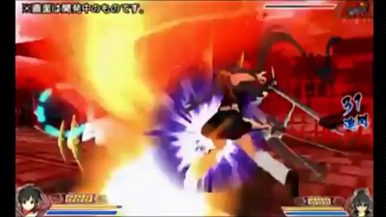 Senran Kagura 2: Deep Crimson - Extrait jap