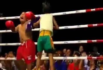 Very Funny Child Boxing