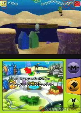 Bob l'Eponge : Super Vengeur ! : vidéos du jeu sur Nintendo DS et  PlayStation Portable - Gamekult