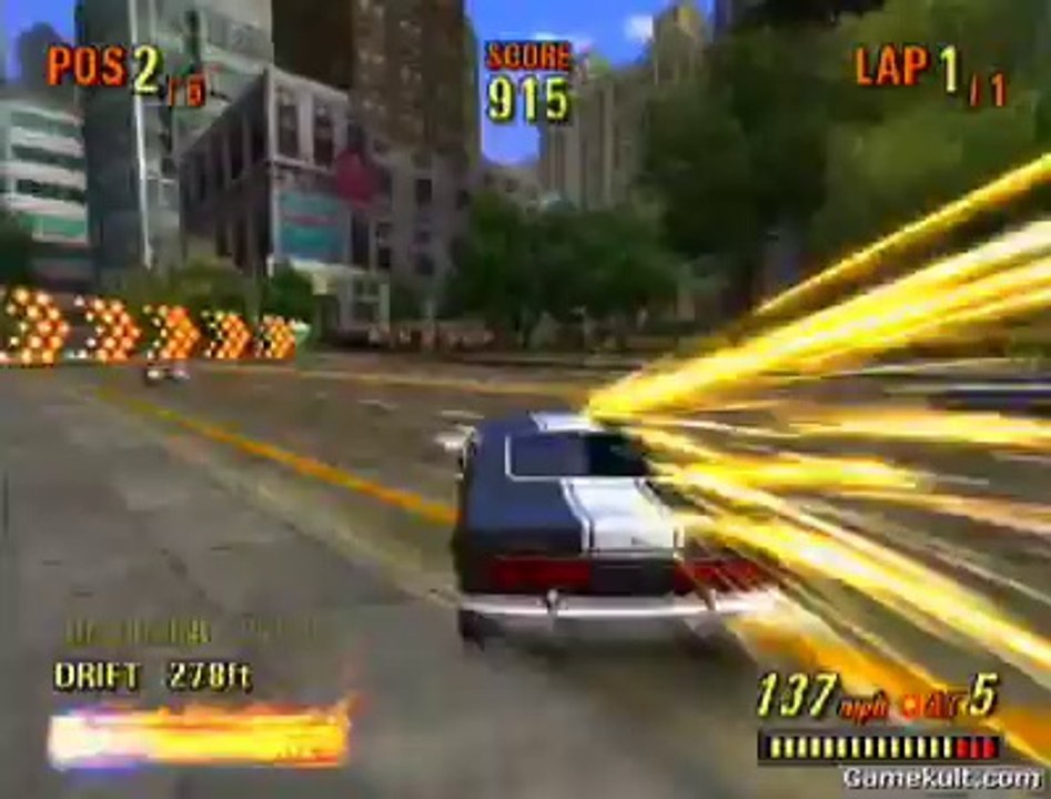 Burnout 3 : Takedown - Vue de dessus
