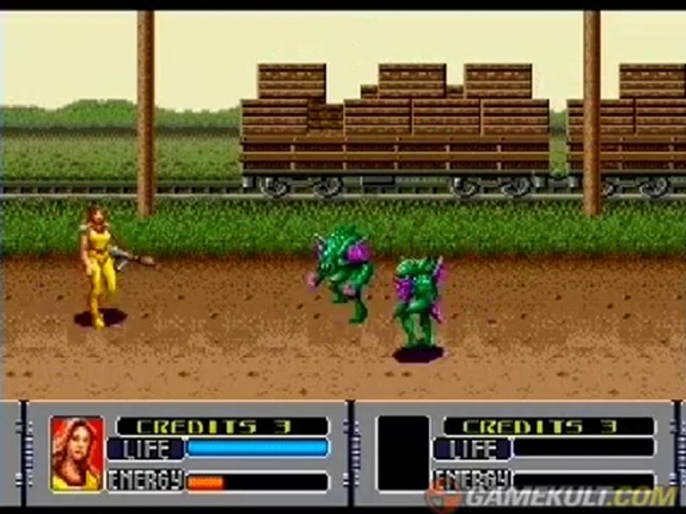Alien Storm - Crémation d'aliens