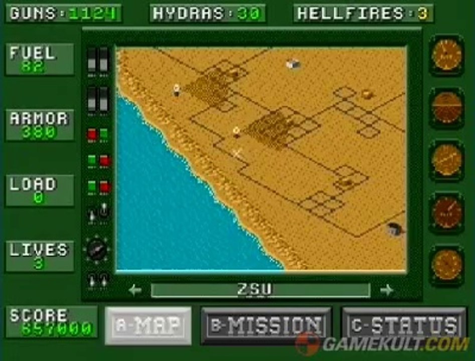 Desert Strike : Return to the Gulf - Supercopter