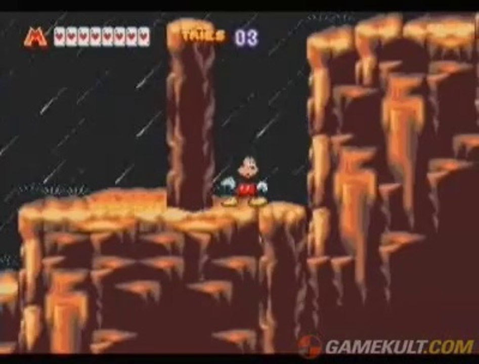 World of Illusion starring Mickey Mouse and Donald Duck - I'm running in the rain