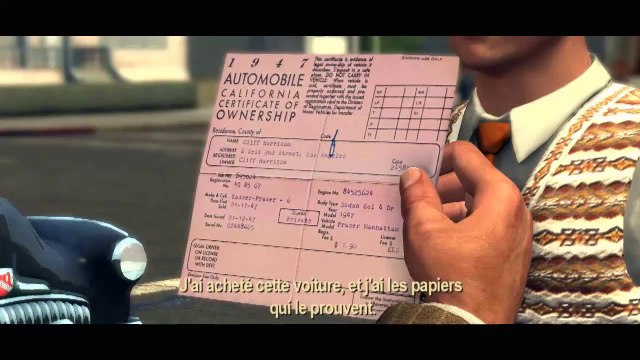 L.A. Noire - Une carte très grise