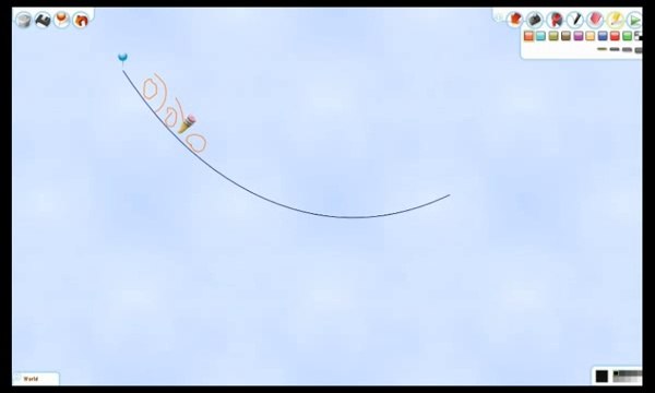 Line Rider : Freestyle - Découverte de l'outil plume