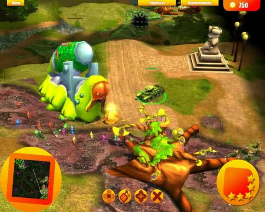 Stalin vs. Martians - Gameplay Footage