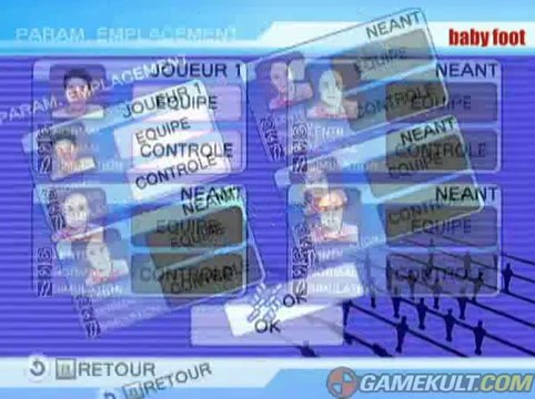 Baby Foot - Menus Menus