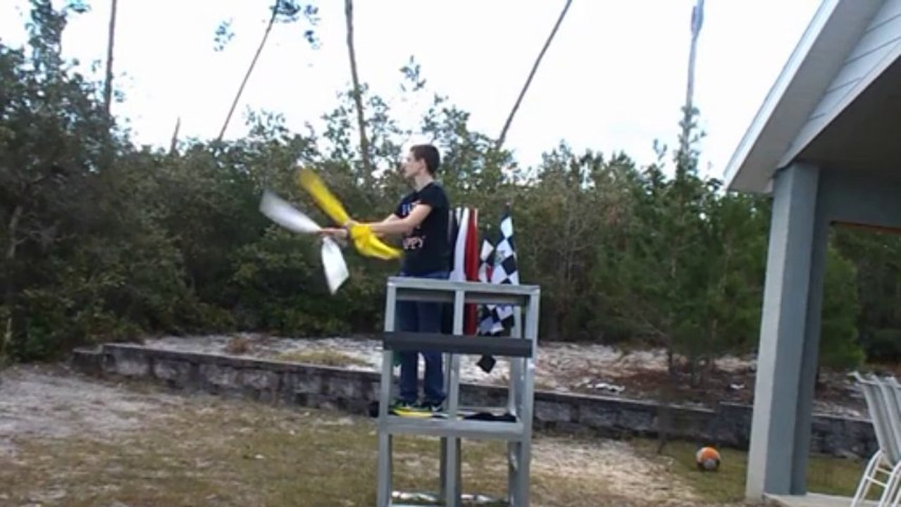 Flagwaving on my NEW Flagstand (Part 1 of 4)