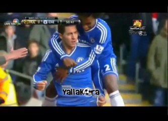 هدفا تشيلسي في هال سيتي