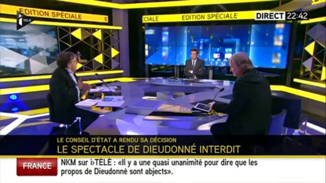 i-Télé Dieudonné : Clash entre Plantu et Finkielkraut