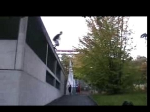 parkour saut de fond