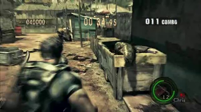 Resident Evil 5 - Chris en mode Mercenaires