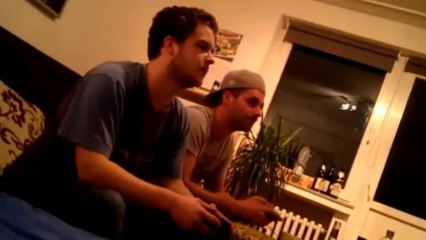 Destroys his TV after loosing FIFA