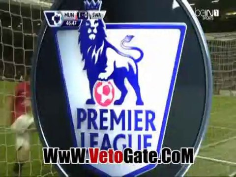 فالنسيا يتقدم بالهدف الاول لمانشستر يونايتد فى سوانزى سيتى