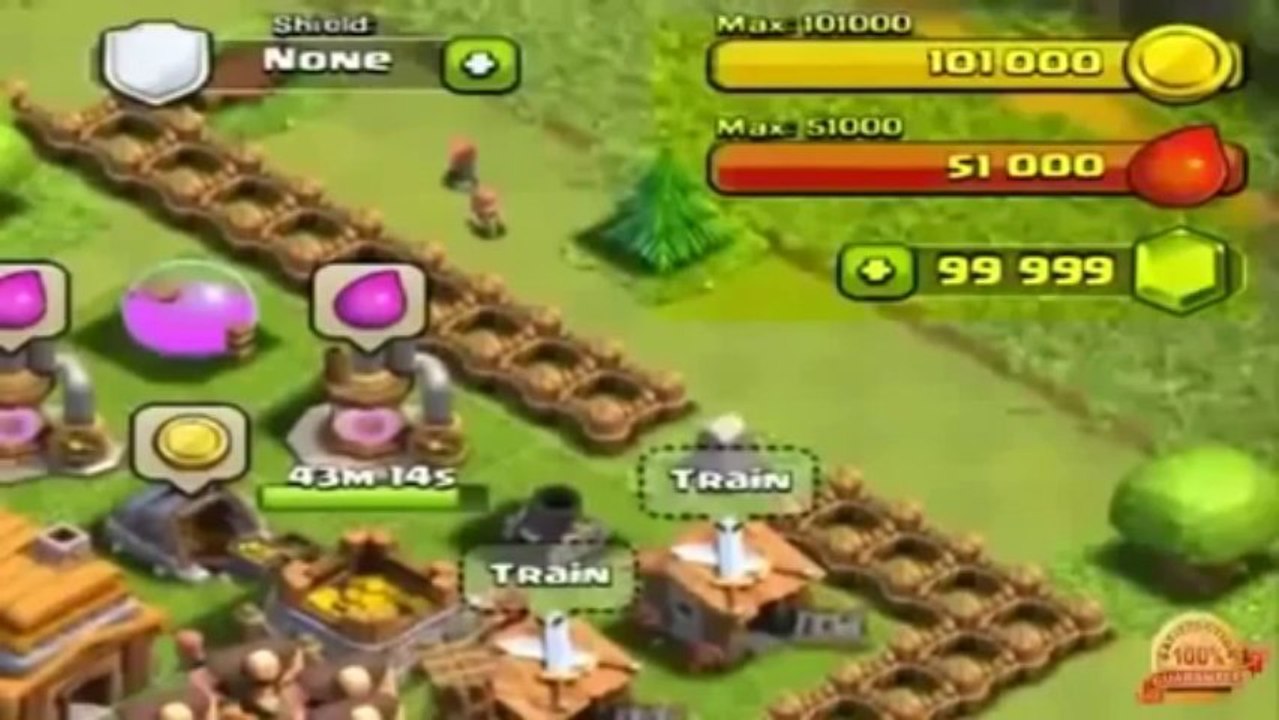 Clash of Clans Hack iOS Android Working 100% + Proof