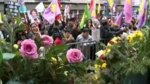 Des milliers de Kurdes manifestent à Paris, un an après un triple meurtre