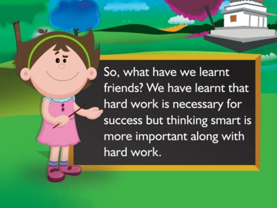 Thirsty Crow -Kids Panchtantra Story-video For Kids- Kids Moral stories - BY Pari