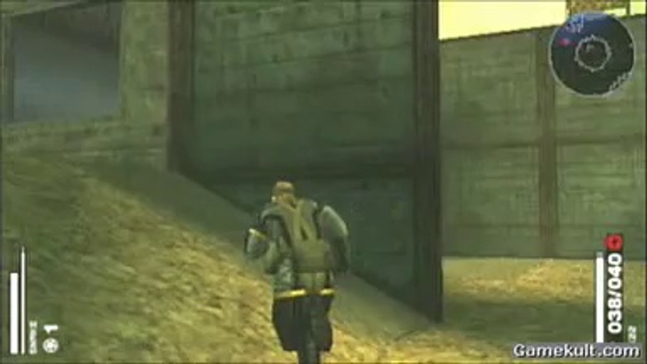 Metal Gear Solid : Portable Ops - Evasion en cours