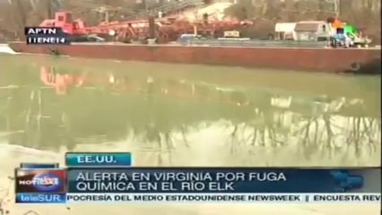 Alerta en siete condados de EEUU a causa de la "fuga química"