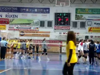 Μακεδόνες-ΑΕΚ  3-0 σετ Highlight