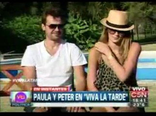 Pedro y Paula en Viva la Tarde 1 - 11 de Enero