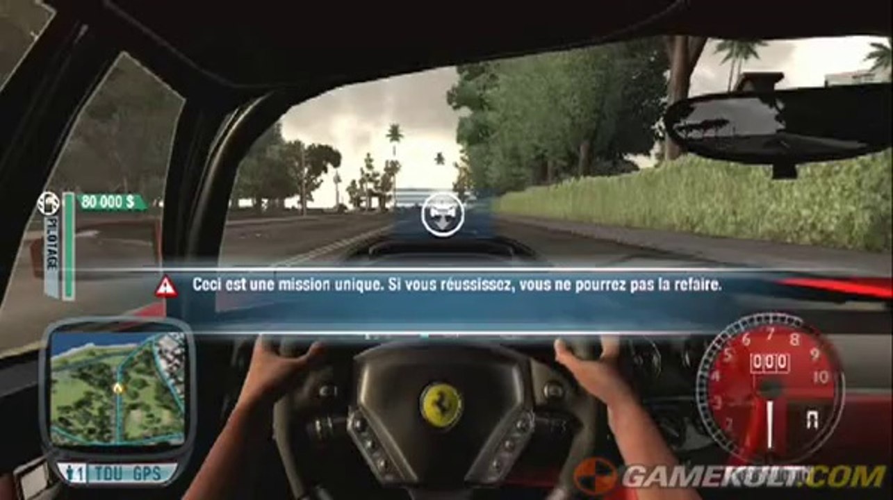 Test Drive Unlimited - Convoyeur de Ferrari