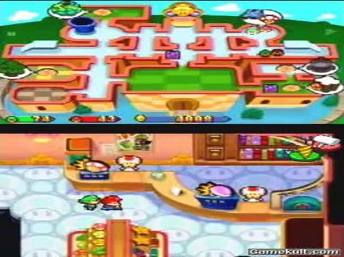 Mario & Luigi : Les Frères du Temps - Visite du château