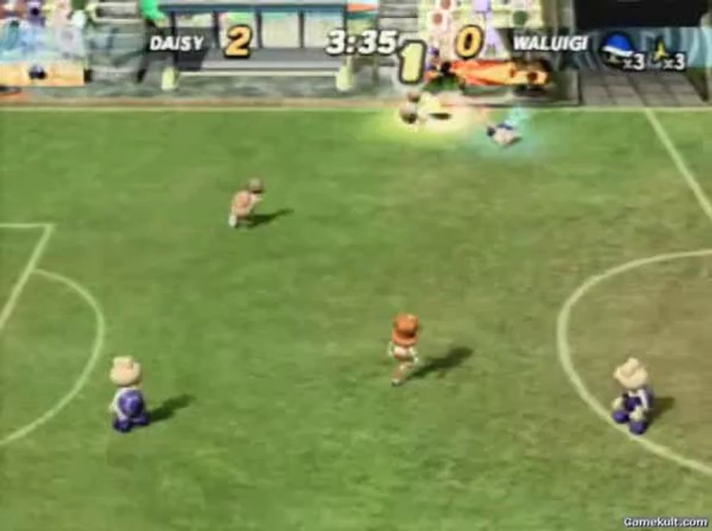 Mario Smash Football - Waluigi à l'attaque - Vidéo Dailymotion