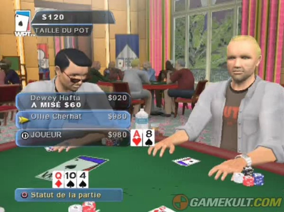 World Poker Tour - Pas de jeu