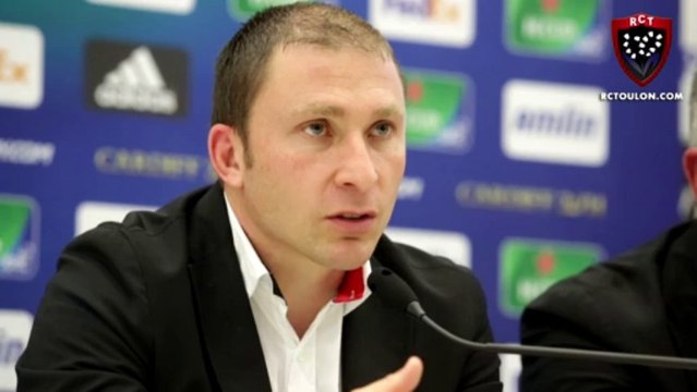 Après-match Toulon-Cardiff