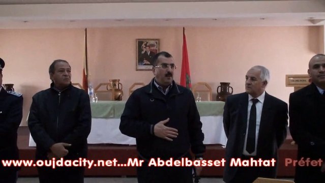 كلمة السيد عبد الباسط محتات خلال حفل تكريم متقاعدي الأمن بوجدة