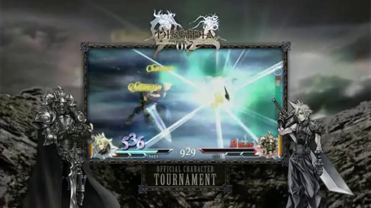 Dissidia : Duodecim Final Fantasy - Cloud vs Gabranth