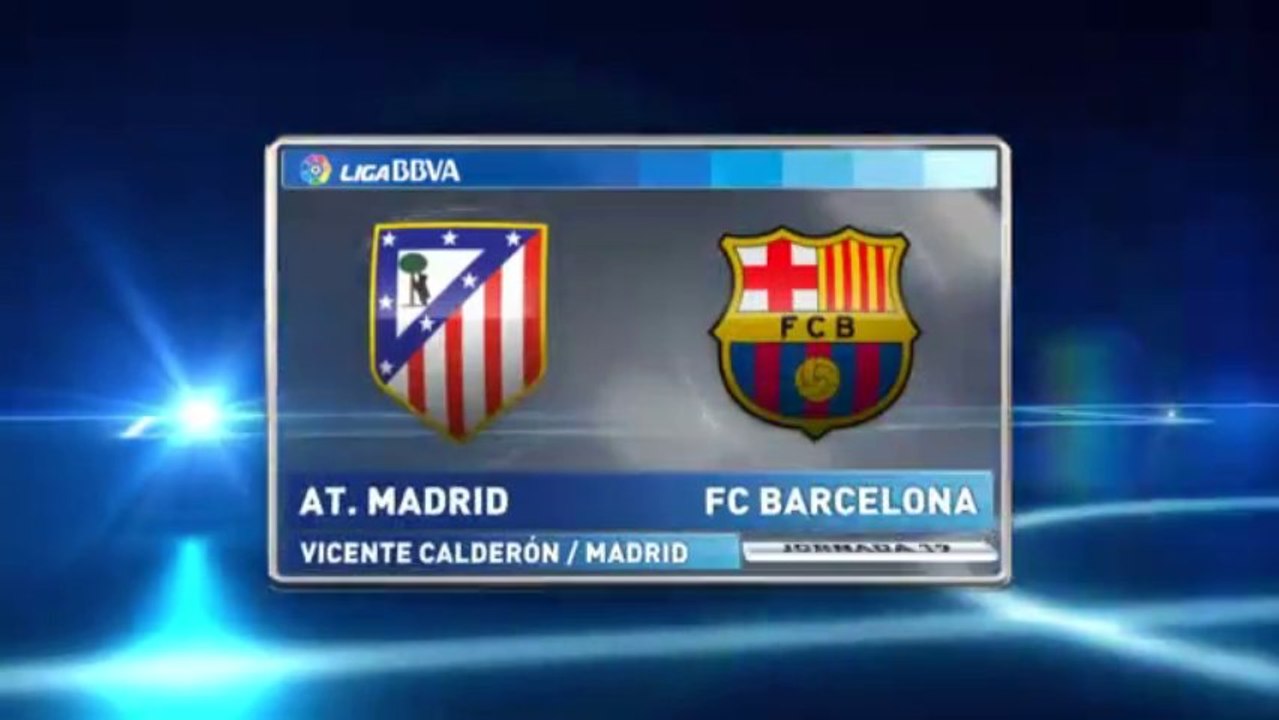 ATLÉTICO DE MADRID 0  BARCELONA 0