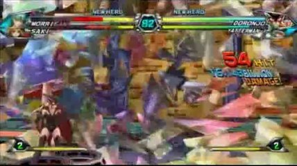 Tatsunoko Vs. Capcom - Morrigan & Saki...